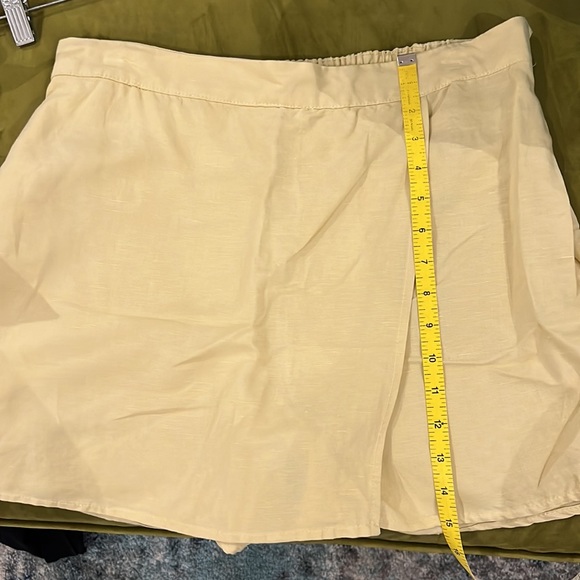 H&M Linen Skort size m - Picture 7 of 10
